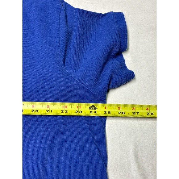 Polo Ralph‎ Lauren Mens Classic Fit Royal Blue Polo Shirt Big Tall XXL - Picture 7 of 7